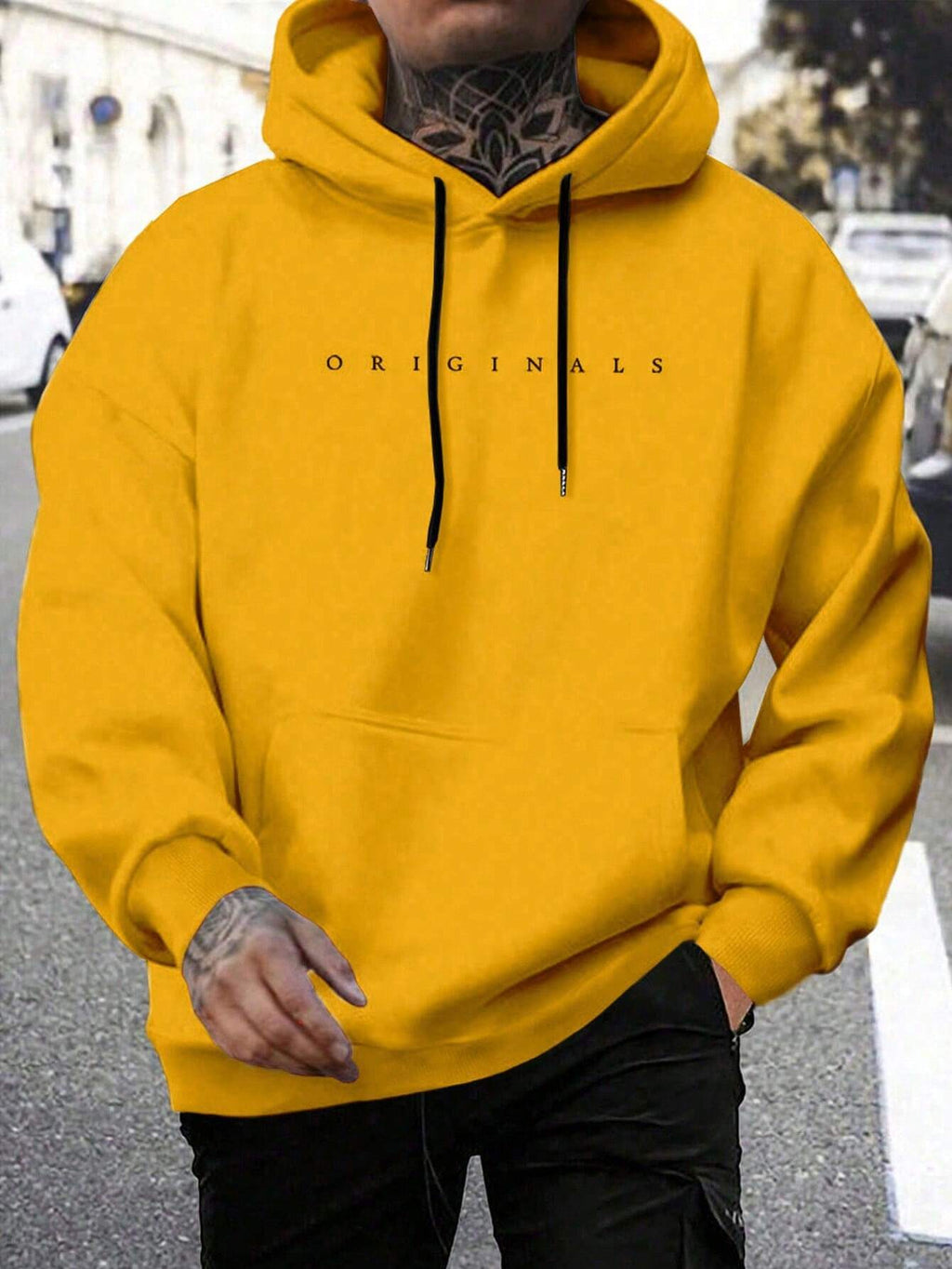 Originals | Men's Hoodie Featuring Letter Print