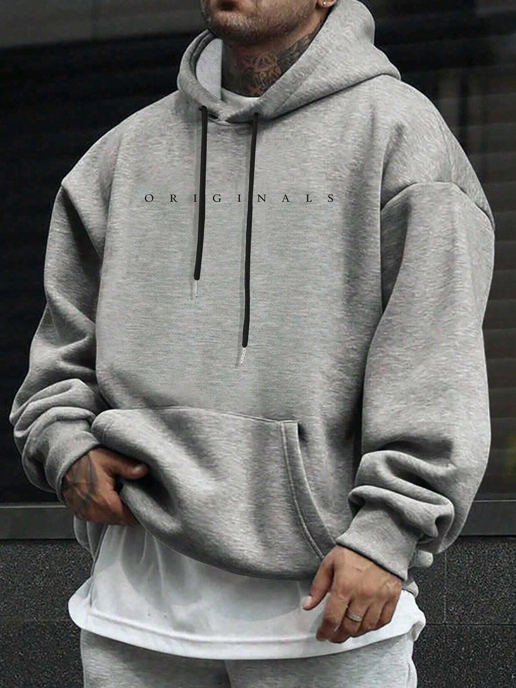 Originals | Men's Hoodie Featuring Letter Print