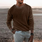 Sigfried | Men's Cozy Knit Long Sleeve Sweater