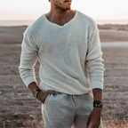 Sigfried | Men's Cozy Knit Long Sleeve Sweater