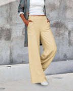 Classic High-Waisted Trousers
