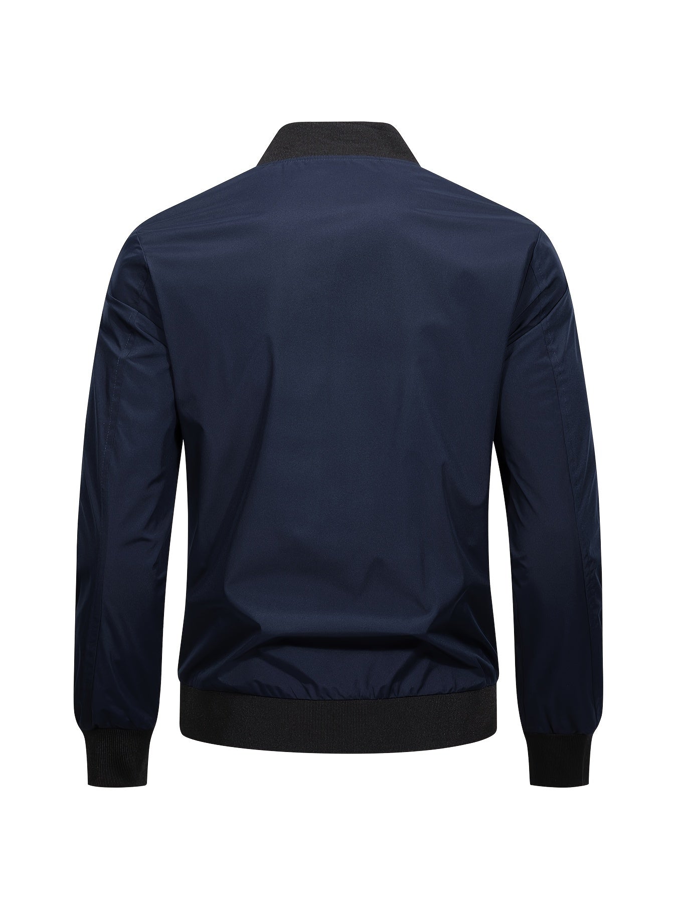 Pim | Classic Bomber Jacket with Pockets and Baseball Collar