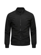 Pim | Classic Bomber Jacket with Pockets and Baseball Collar