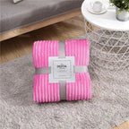 Cozy Velvet Fleece Blanket for Winter Warmth