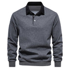 Long Sleeve Polo Sweater