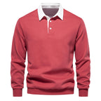 Long Sleeve Polo Sweater