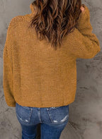 V-Neck Polo Sweater
