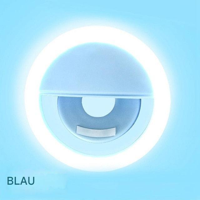 GlowSnap - Compact Selfie Ring Light