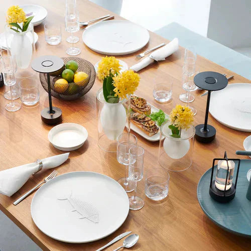 GlowBeam Wireless USB Table Lamp with Charging Capability