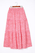 Leopard Print Maxi Skirt