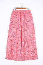 Leopard Print Maxi Skirt