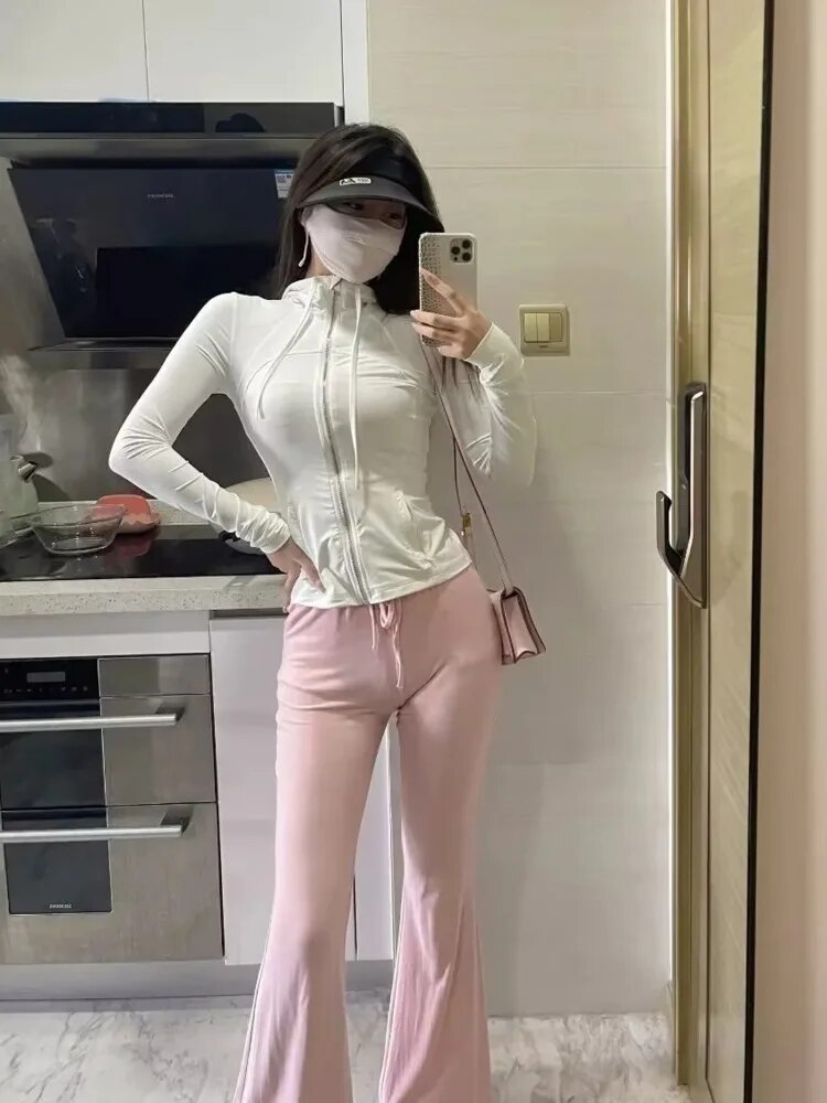 Rosa | High-Waisted Flared Trousers