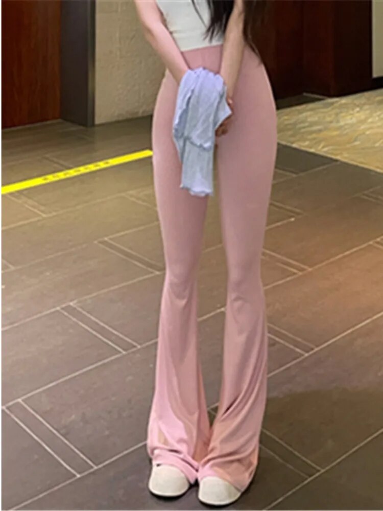 Rosa | High-Waisted Flared Trousers