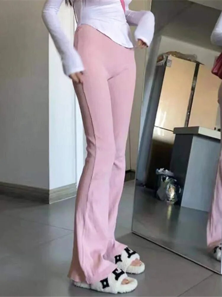 Rosa | High-Waisted Flared Trousers