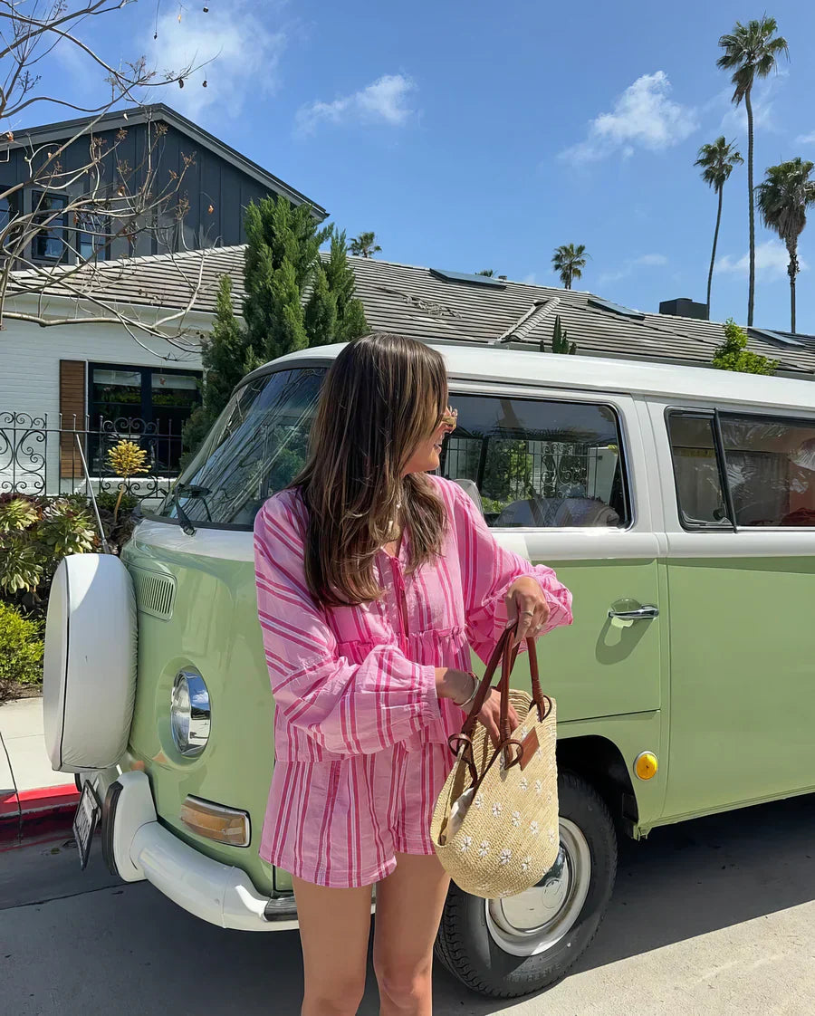 Samira - Breezy Striped Summer Ensemble