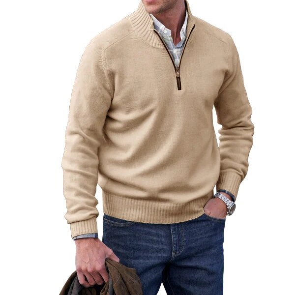 Ruud | Men's Cashmere Turtleneck Sweater in Warm Tone