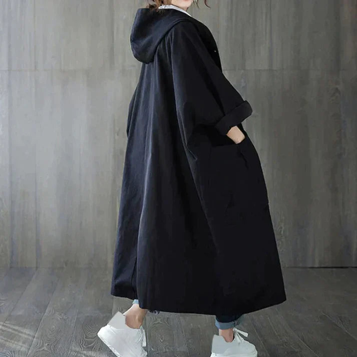 Alina Oversized Trench Coat for Ultimate Comfort