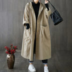 Alina Oversized Trench Coat for Ultimate Comfort