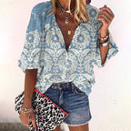 Ayla - Boho Chic Floral Top