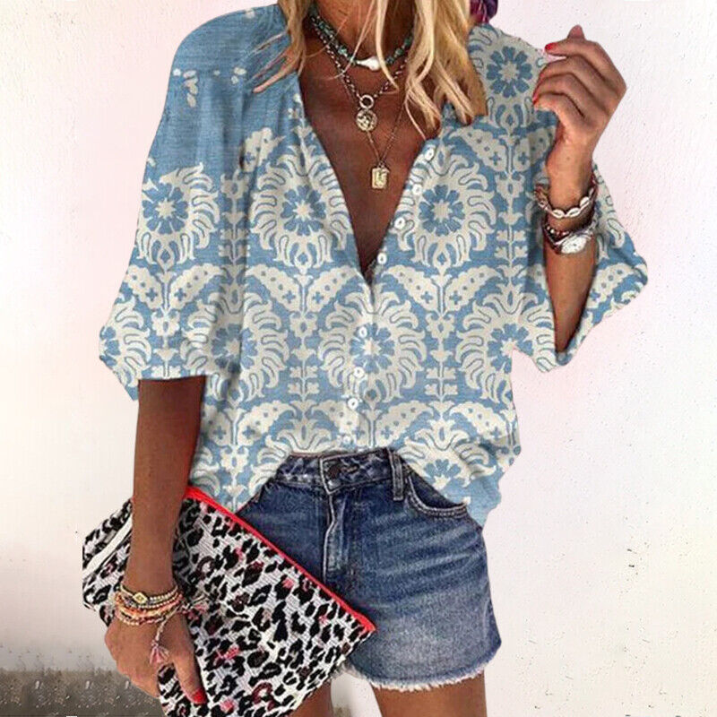 Ayla - Boho Chic Floral Top