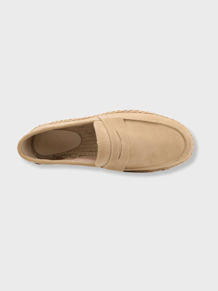 Loafers with Espadrille Style