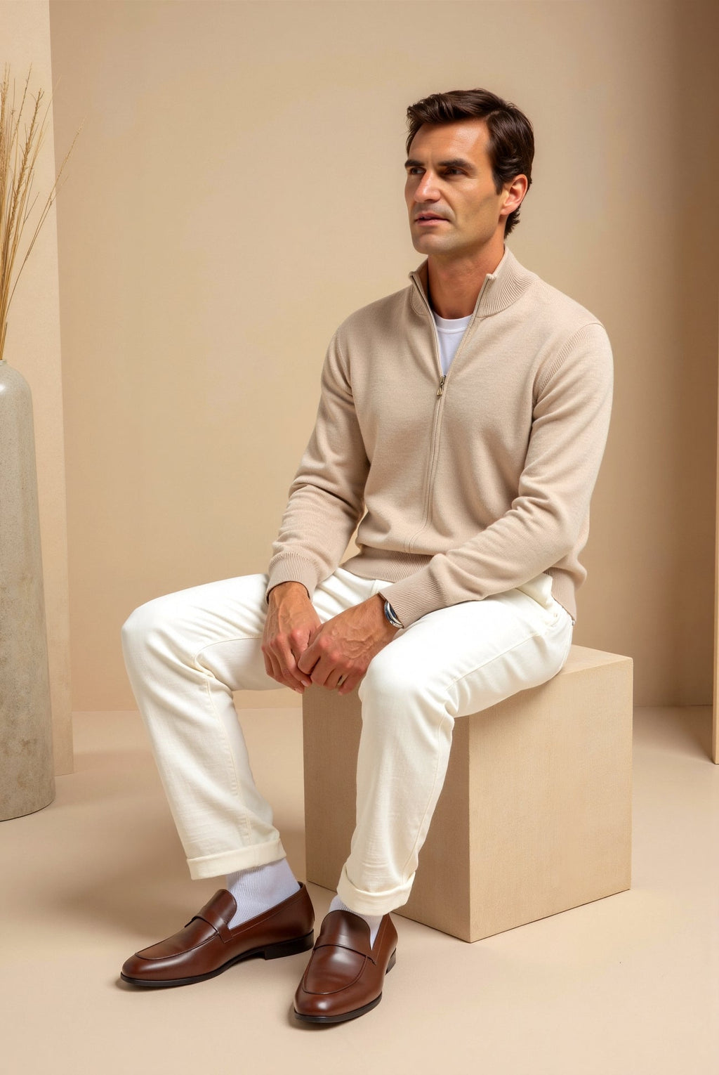 LIVAA | Men's Slim Fit Tailored Waistcoat