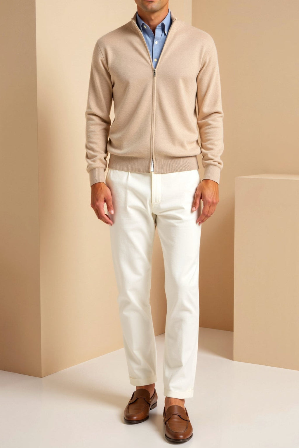 LIVAA | Men's Slim Fit Tailored Waistcoat