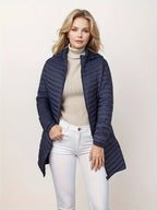 Sara | Hooded Quilted Jacket with Zip Front for Casual Wear
