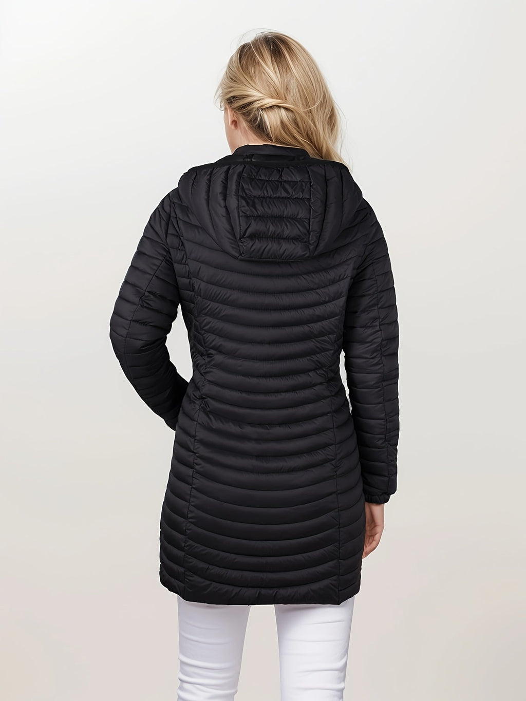 Sara | Hooded Quilted Jacket with Zip Front for Casual Wear