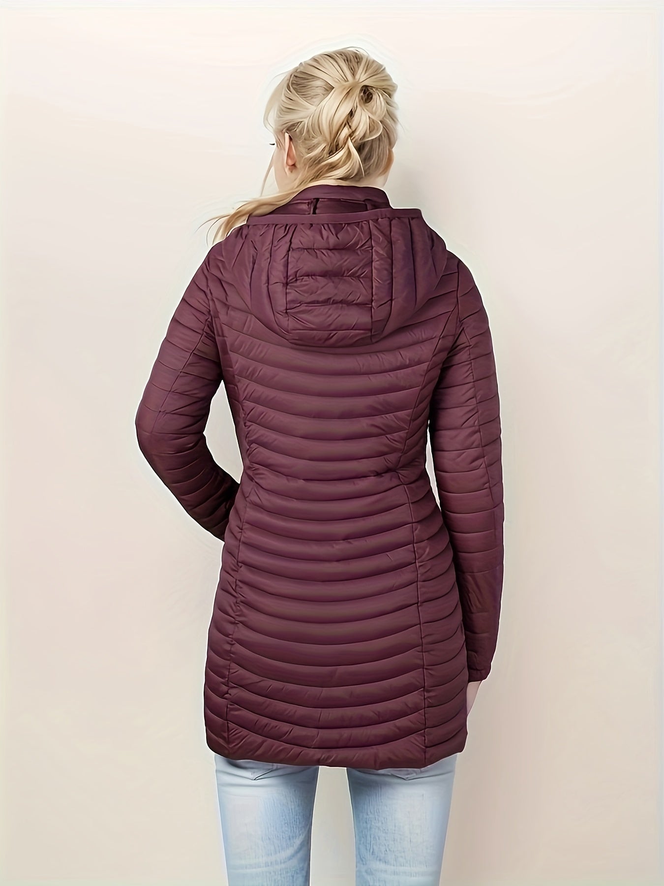 Sara | Hooded Quilted Jacket with Zip Front for Casual Wear