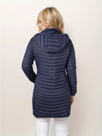 Sara | Hooded Quilted Jacket with Zip Front for Casual Wear