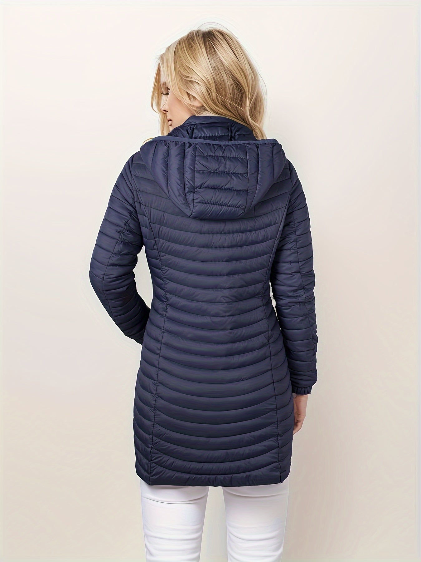 Sara | Hooded Quilted Jacket with Zip Front for Casual Wear