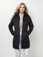 Sara | Hooded Quilted Jacket with Zip Front for Casual Wear