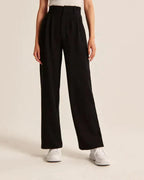 Saskia | High-Waisted Wide-Leg Pants