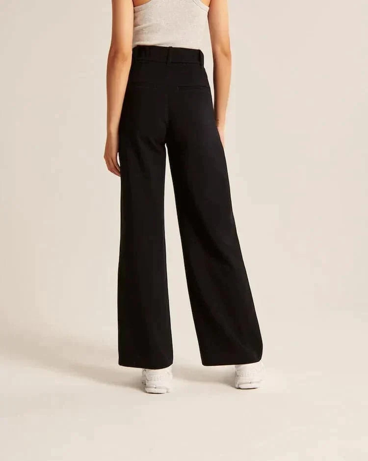 Saskia | High-Waisted Wide-Leg Pants