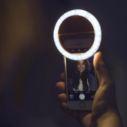 GlowSnap - Compact Selfie Ring Light