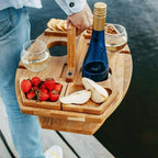Chic Wooden Wine Tray – Ideal for Every Celebration