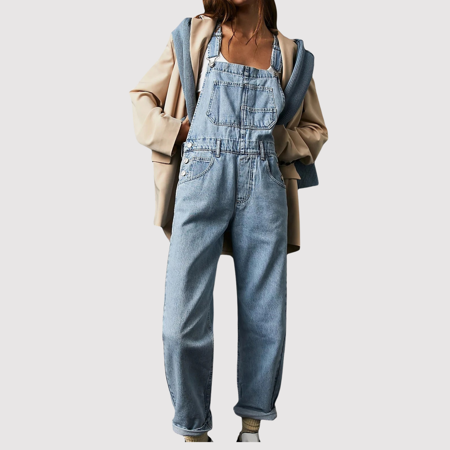 Anika - Women's Denim Overalls