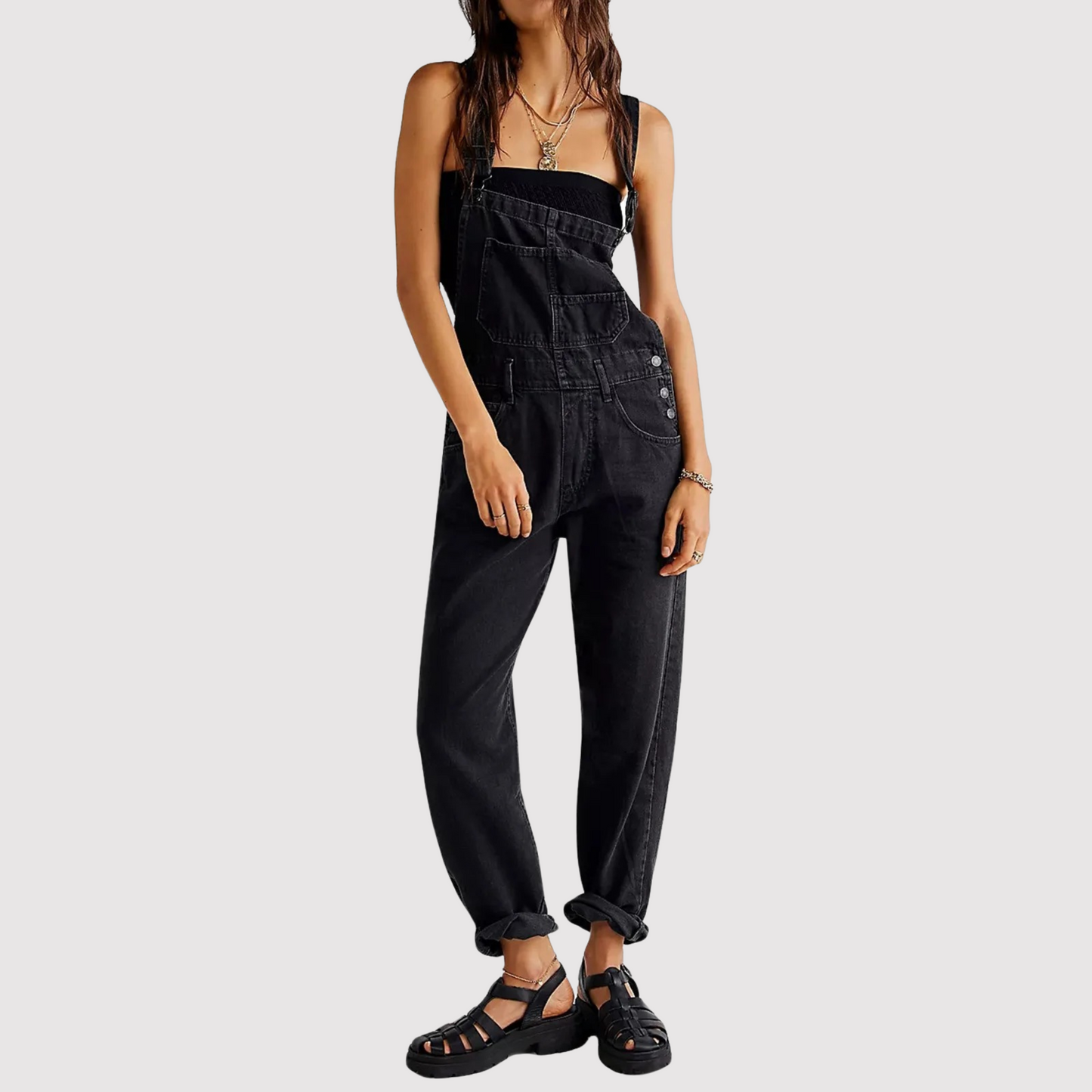Anika - Women's Denim Overalls