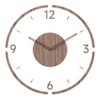 Timeless Scandinavian Charm: Wooden Clock Design