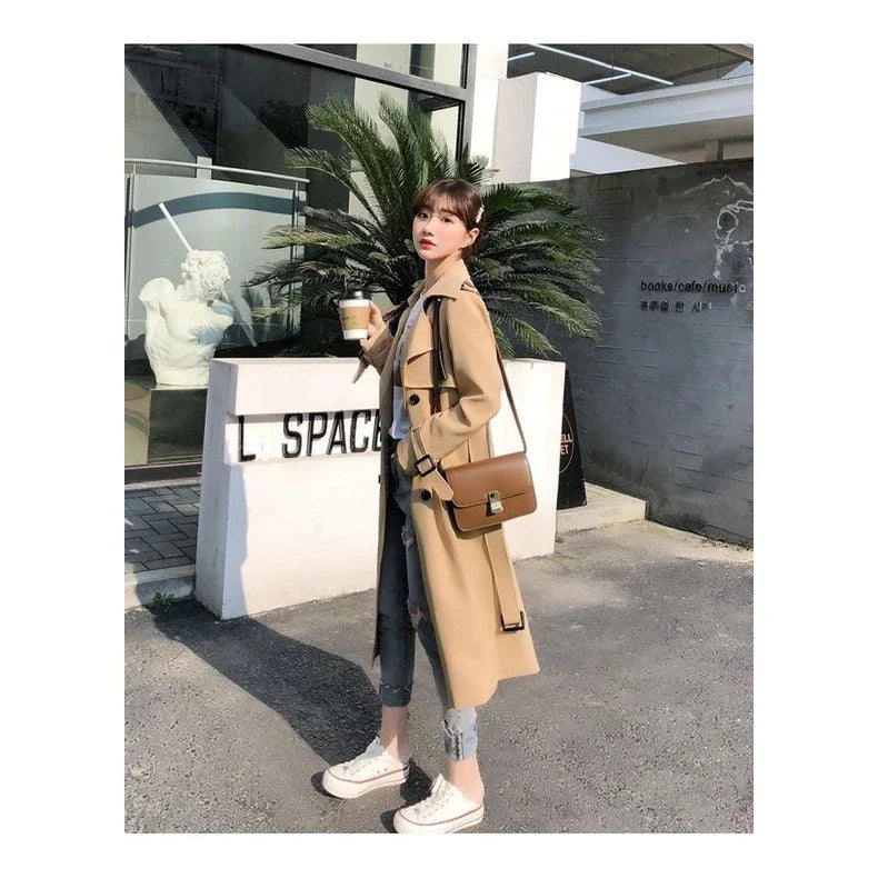 Vashti – Slim Fit Water-Resistant Trench Coat