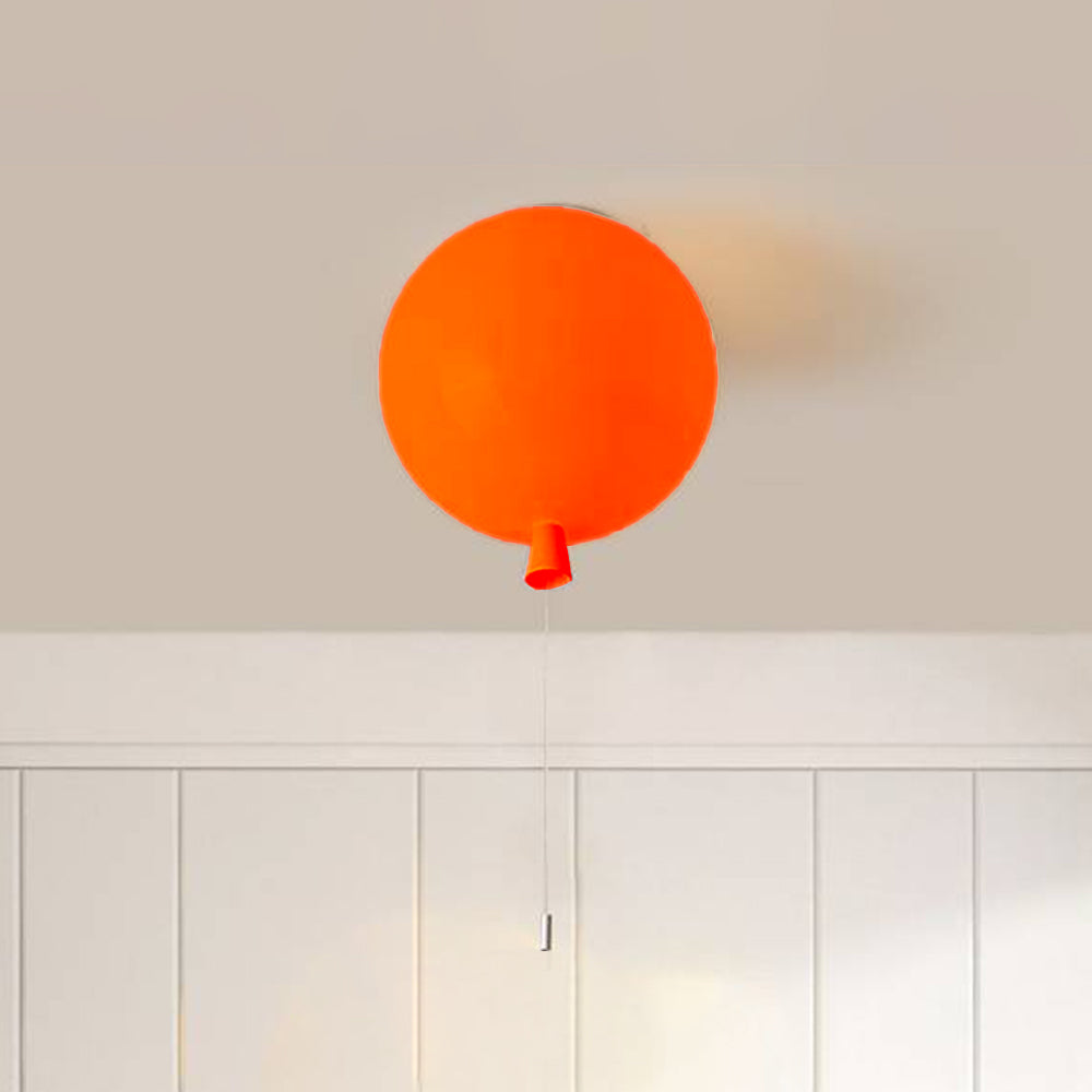 Contemporary Balloon-Shaped LED Ceiling Light – AuraLite
