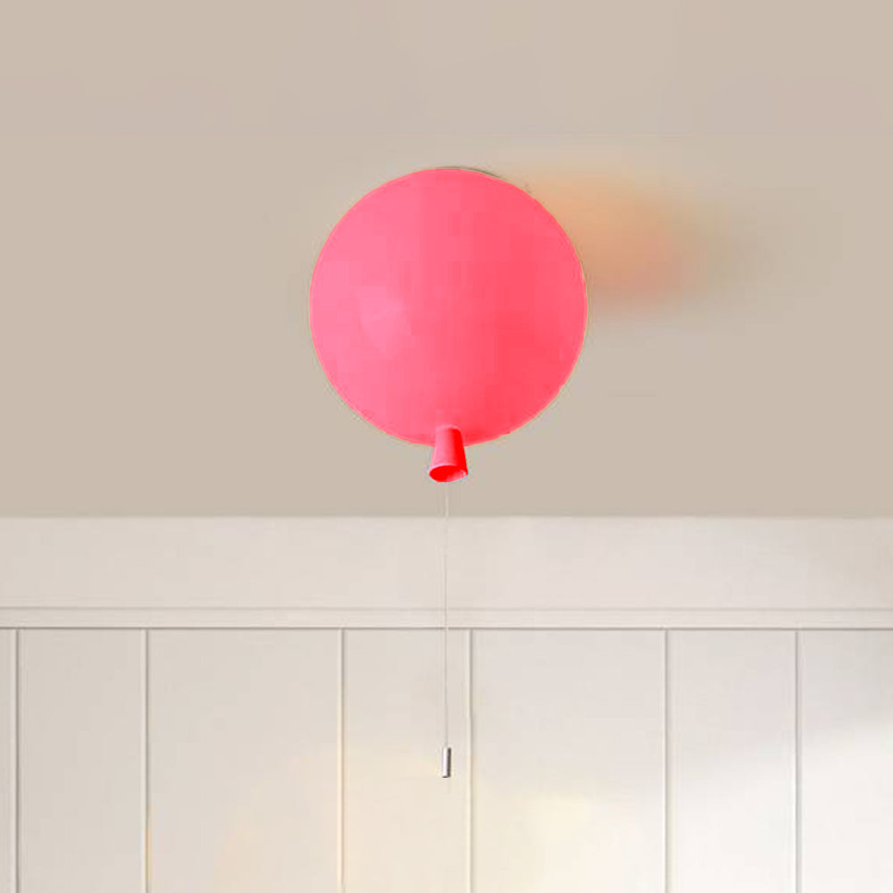 Contemporary Balloon-Shaped LED Ceiling Light – AuraLite