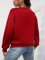 Sophie | Long Sleeve Casual Sweatshirt with Heart Print