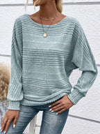Sophie | Simple Casual Pullover with Round Neck and Flared Sleeves