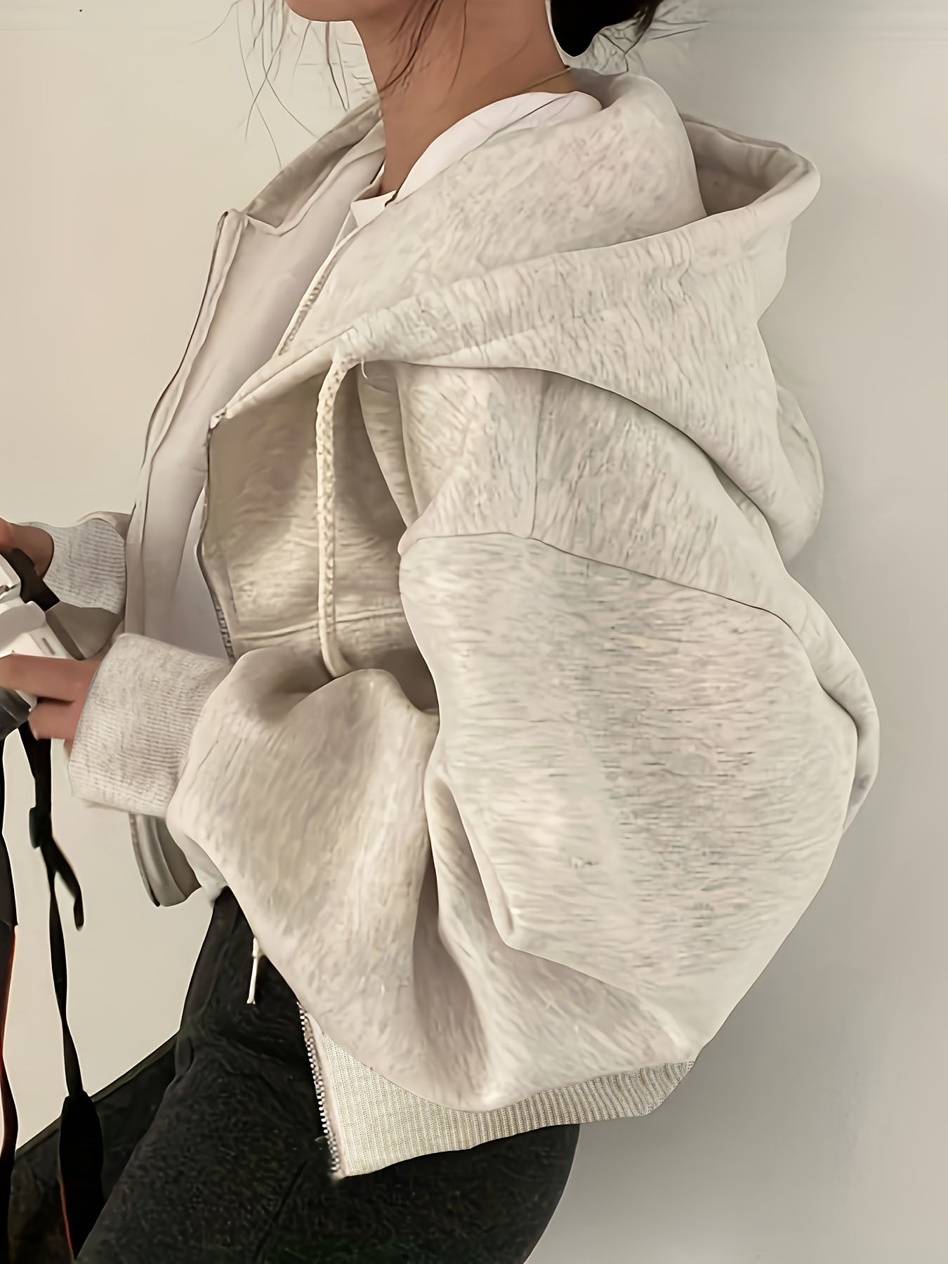 Sophie | Zip-Up Hoodie with Drawstring