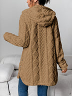 Sophie | Cozy Teddy Hoodie Coat