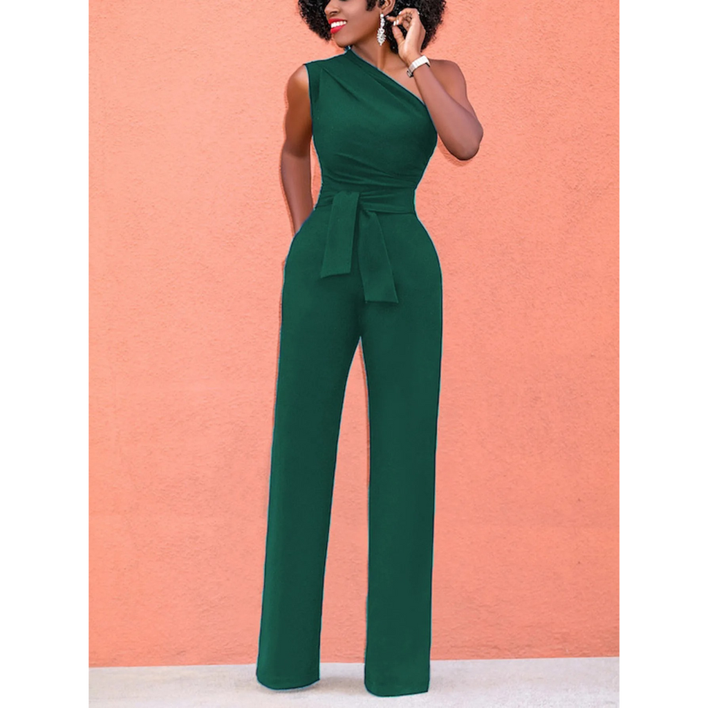 Sophie | Wide-Leg Short Sleeve Jumpsuit