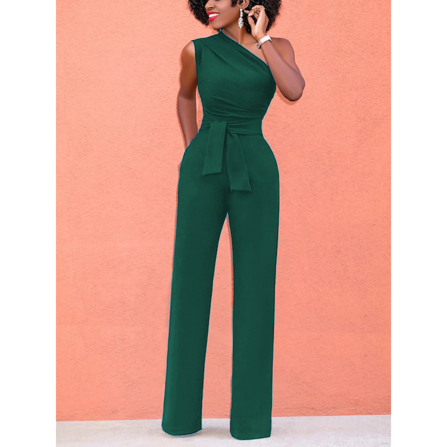 Sophie | Wide-Leg Short Sleeve Jumpsuit