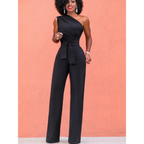 Sophie | Wide-Leg Short Sleeve Jumpsuit